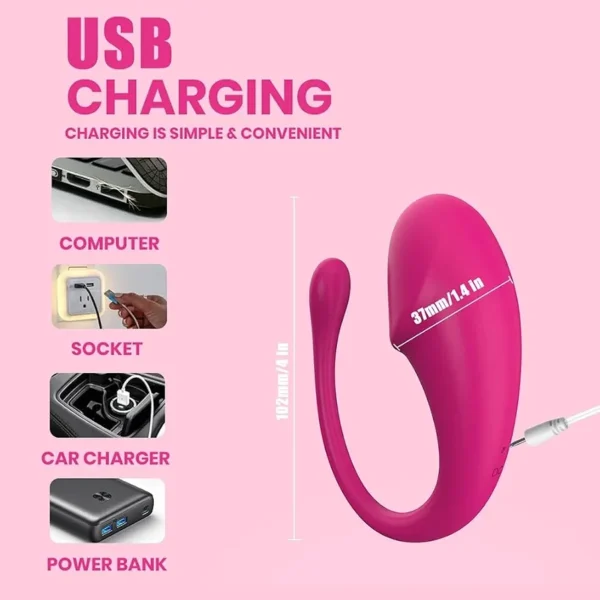 ماساژور ریموت دار  شورتی واژینال