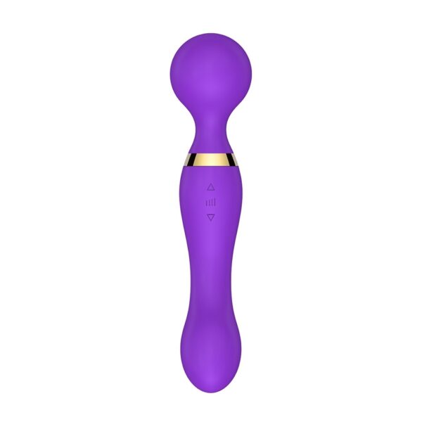 n12700-loving-joy-Dual-Ended-Wand-Vibrator-5 ماساژور دو طرفه شارژی دو موتوردار کد 4309